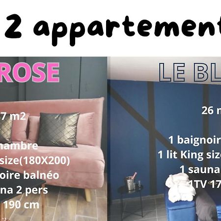 Appartements Avec Balneo Et Sauna Privatif - Troyes Centre Exterior foto